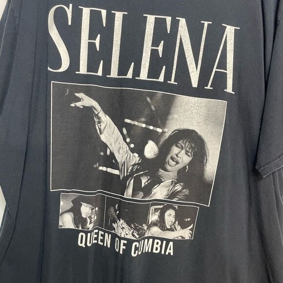 5 for $25🔥Selena Queen of Cumbia Black T-Shirt 3XL - Picture 3 of 6